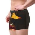 thumbnail image 5 of Salouo Noble Style Duck Print Men's Boxer Briefs,Breathable Underwear Elastic Waistband Briefs for Men -Medium, 5 of 8