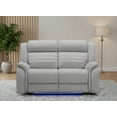thumbnail image 4 of K-Living Fabric power recliner Loveseat in Grey, 4 of 6