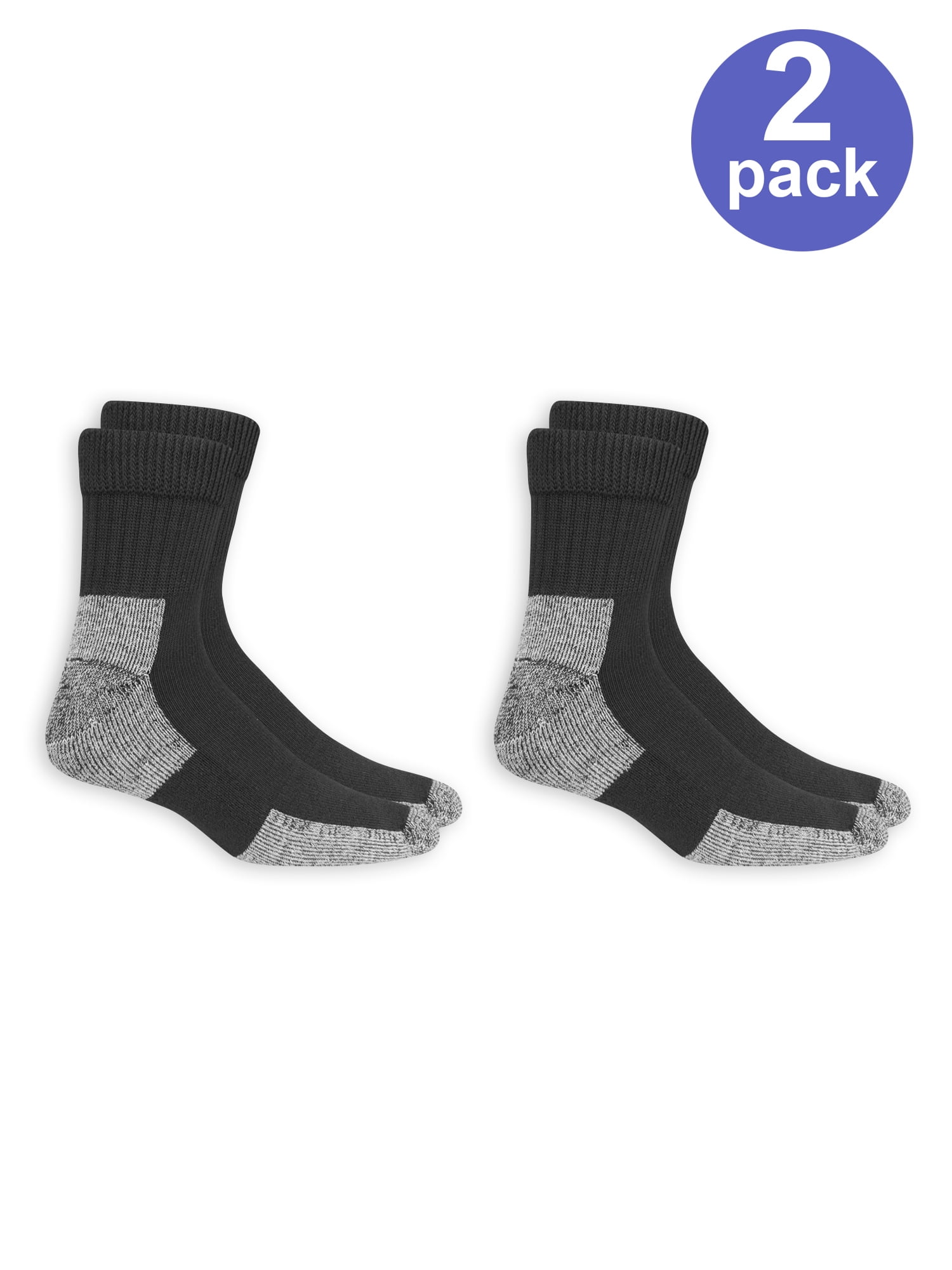 Dr. Scholl's Men's Premium Diabetic and Circulatory Ankle Socks 2 Pack
