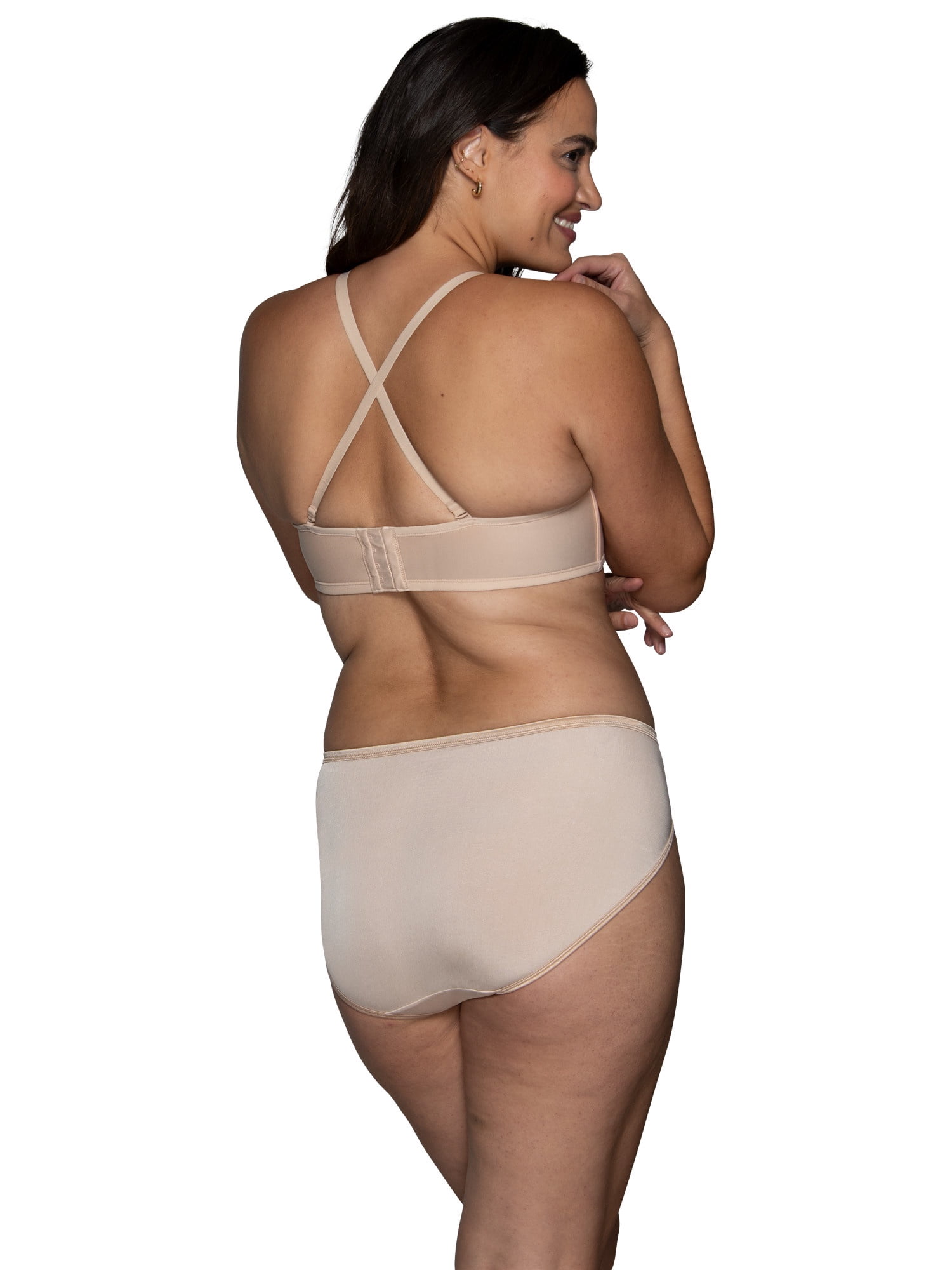 Vanity Fair Lingerie Women's Beauty Back Smoothing Underwire Strapless Bra, Style 74380