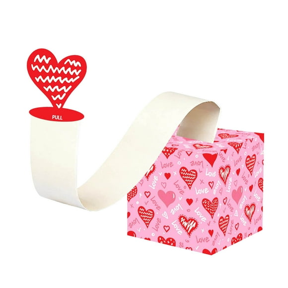 Valentine's Day Surprise Money Drawer Paper Gift Boxes – Creative Pull-Out Cash Holders for Romantic Party Decorations or Special Gift Giving