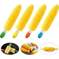 thumbnail image 5 of 16 Pcs/ 8 Pairs Corn Cob Holders, Interlocking Design Corn Holders, Stainless Steel Corn on the Cob Holders, Corn Holders for Corn on the Cob for BBQ Camping Parties Home Cooking, 5 of 6