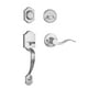 thumbnail image 1 of Dynasty Hardware Den-Her-405-15L Denver - Manija Para Puerta Delantera (Níquel Satinado Con Palanca Heritage), 1 of 1