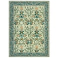 thumbnail image 4 of GlowSol 9'x12' Large Washable Area Rugs for Living Room Bedroom Farmhouse Floral Rug Soft Low Pile Non-Slip Rug, Green, 4 of 7
