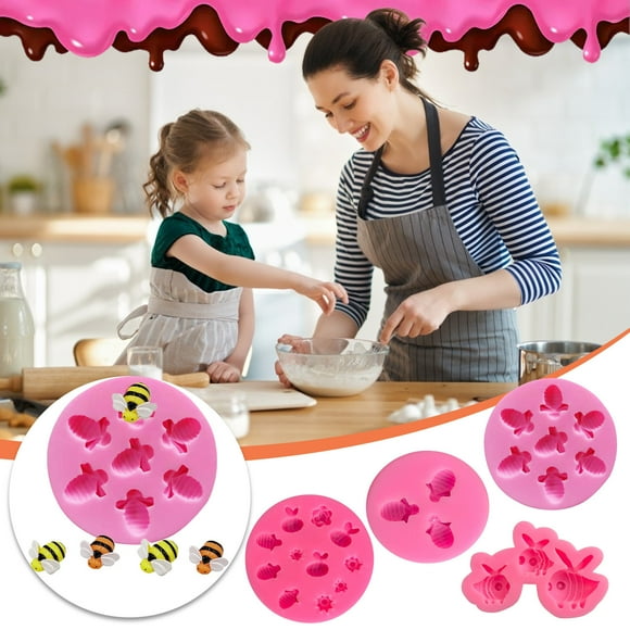 Sentmoon Sales Items for the Day Bee Honeycomb Honeycomb Chocolate Cake Decoration Fondant Deals of the Day Clearance Prime
