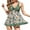 Green, variant on Two Piece Bathing Suit Dress for Women Mesh Tankini Top Swimsuit with Tummy Control Boyshorts Flowy Swimdress on Clearance