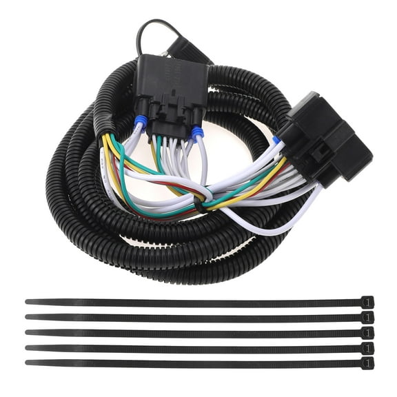 Unique Bargains 4 Pins Trailer Wiring Connector Cord for Ford Explorer 2019 Trailer Wiring Harness Extension with Connector 1Set