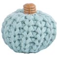 thumbnail image 1 of Adornos de calabaza tejidos a mano, calabazas de crochet multicolor, calabazas de otoño para decoración de mesa del hogar, Halloween, Acción de Gracias (azul, 5 piezas), 1 of 4