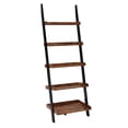 thumbnail image 3 of Convenience Concepts American Heritage 5-Shelf Ladder Bookcase, Barnwood/Black, 3 of 6