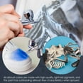 thumbnail image 6 of U.S. Art Supply 1-Ounce Opaque Sapphire Blue Airbrush Paint, 6 of 8