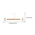 thumbnail image 2 of YSNOOWE Practical Multi-Purpose Hanger Beech Wood Iron Sturdy Clamp 5Pcs, 2 of 8
