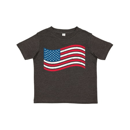 

Inktastic Grunge American Flag Gift Toddler Boy or Toddler Girl T-Shirt