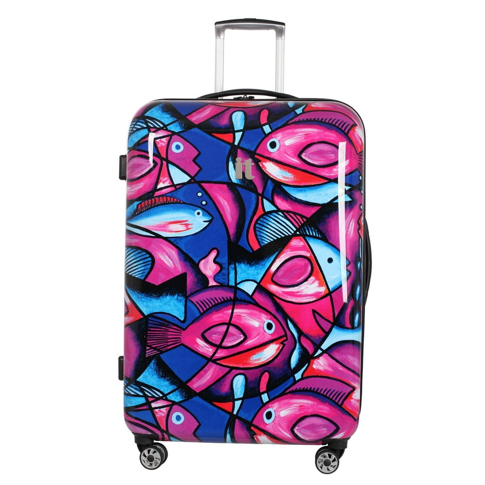 it luggage IT Luggage Virtuoso 28Inch Hardside Spinner (Pink/Blue