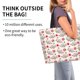 thumbnail image 2 of Balery Cartoon Koala Bear Bolsa Tote Estilo Estético con Cremalleras, Bolsa de Hombro, Bolsa de Compras Grande y Plegable, 2 of 8