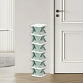 thumbnail image 4 of Space-Saving Plastic Shelf, Multi-Layer Storage, Sturdy Design, For Small Homes, Compact Organization, Clear Plastic Material, For Office-Travel, Heavy-Duty Construction, Stackable Shelves, Akmoler, 4 of 8