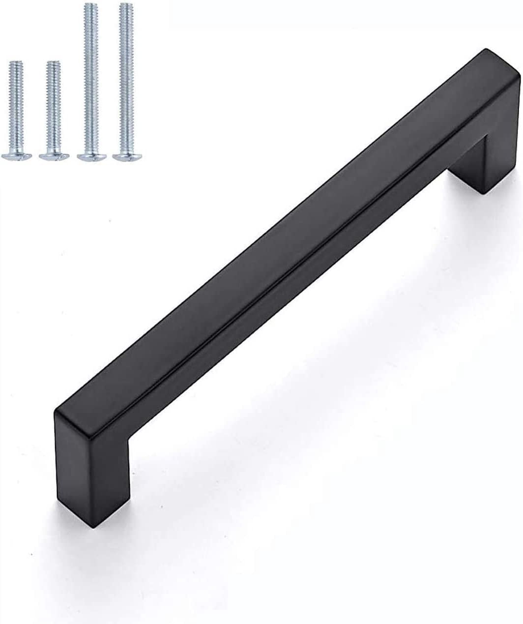 45Pack Zoizocp Kitchen Pulls Black Square Hardware