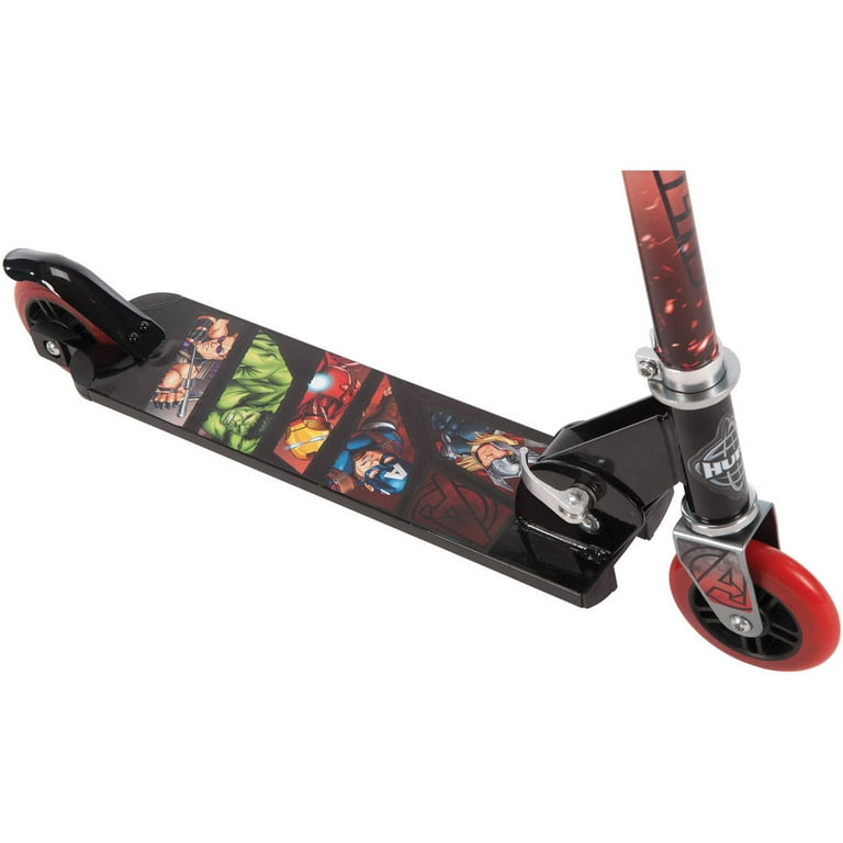 Marvel avengers inline folding kick best sale scooter for kids by huffy