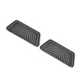 thumbnail image 4 of 2-Pack Gray Silicone Refrigerator Drip Trays, Trapezoidal Spill-Proof & Drain Pads Compatible with GE, Samsung Refrigerators - Cuttable, Reusable, Dishwasher Safe Mats for Water Dispensers, Coffee, 4 of 6