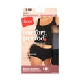 thumbnail image 6 of Hanes Women's Boyshort 3-Pack Fresh Dry Moderate Period Underwear Tagless sz 5-9, 6 of 8