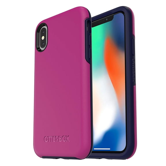 OtterBox Symmetry Series Case for iPhone Xs and X, Mix Berry Jam,