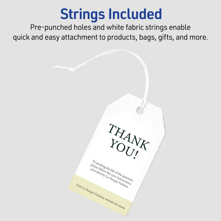 Avery Paper Label Name Tags, Printable Blank Gift Tags with Strings, 2 avery-paper-label-name-tags-printable-blank-gift-tags-with-strings-2-x-3-5-walmart-com