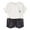 White, variant on Dsscvnef Child Shirts For Boys Girls FashionClothes For Boys Kids Short Sleeve Shirts For Boys Baseball Tops Boys Clothes 5-6 years Kids Clothes Boys