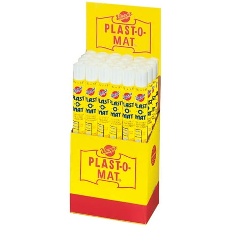 Warp Bros. PM24 Plast-O-Mat Ribbed Floor Runner Carpet Protector 30”x5’