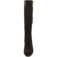 thumbnail image 3 of Style & Co. Womens Addyy Microsuede Knee-High Boots Brown 12 Wide (C,D,W), 3 of 3