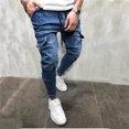 thumbnail image 6 of Jeans for Men Hop Sports Active Streetwear Fashion Classic Jeans Stretch Casual Versatile Outdoor Denim Pants, 6 of 6