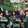 thumbnail image 6 of Clearance Party Flag Balloon Set under $10,2024 Blue Graduation Party Decorations We Are Proud Of You Graduation Banners And Congratulations Graduates Hanging Swirls College Graduation Decorat, 6 of 7