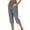 Black#plaid capris for women, variant on Capri Palazzo Pants Women Summer Plus Size Casual Plaid Lounge Pant Drawstring Elastic Waisted Gingham Split Hem Straight Leg Beach Trousers with Pockets Red,M