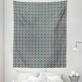 thumbnail image 1 of Moroccan Tapestry, Mosaic Circular Pattern Arrow Shapes Marrakech Inspired Design Abstract Motifs, Fabric Wall Hanging Decor for Bedroom Living Room Dorm, 5 Sizes, Multicolor, by Ambesonne, 1 of 1