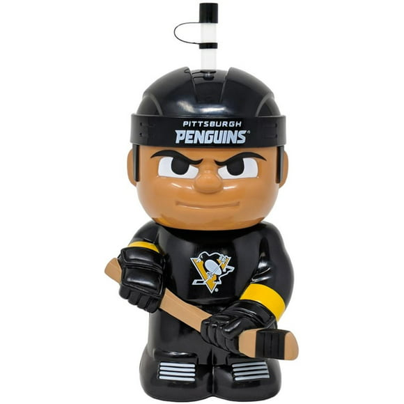 Pittsburgh Pingouins 10 "x5" NHL Caractère Grande Gorgée 3D Bouteille d'Eau 16oz