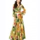 thumbnail image 4 of Vestido de Boho Floral Estampado Maxi Vestido Playa de Vestir Para Mujeres Con Cuello en V Vestido Casual de Verano Impresión Sin Espalda Vestsa Maxi Para Playa Odeerbi ODB112504, 4 of 9