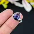 thumbnail image 3 of Amethyst Gemstone Handmade 925 Sterling Silver Ring Size 10, 3 of 4