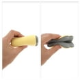 thumbnail image 4 of Unique Bargains 1 Pc Reusable Sponge Face Scrubber for Removing Makeup 5.31"x4.33" Gray Yellow, 4 of 5