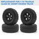 thumbnail image 2 of Neumáticos, Neumáticos de goma para orugas de control remoto, neumáticos de RC Coche, Abanopi negro, 2 of 7