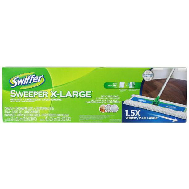 Swiffer Sweeper X-Large Starter Kit In The Box