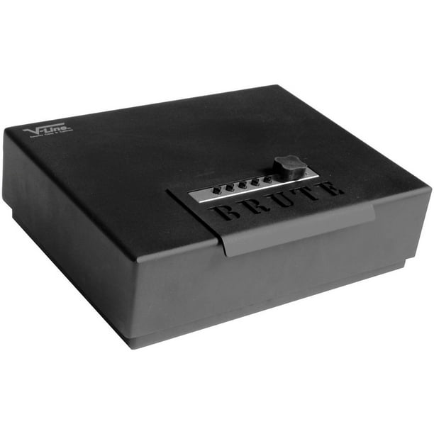 Vline Heavy Duty Steel Safe with Quick Access Lock, 1394S FBLK