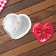 thumbnail image 5 of Heart Shape Silicone Candle Molds for Epoxy Resin Candle Soap Bowtie Heart Cake Molds Chocolate Molds Fondant Molds, 5 of 7