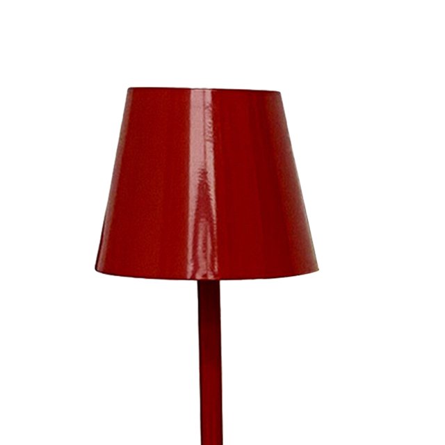 Lámpara De Escritorio Lámpara de escritorio LED Lámpara de mesa nórdica con control táctil para dormitorio de cocina (cuadrado rojo) Likrtyny Para estrenar