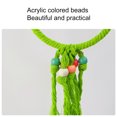 thumbnail image 3 of CBFFDC Pet Sewing Parrot Sewing Toy Bite Resistant Rope for Cockatiels Conures Parakeets Triangle Round Hanging Perch Pet Supplies, 3 of 7