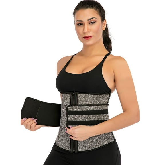 Women's Waist Trainer Neoprene Sweat Corset C Waist Protection Body Shaping Sports Belt for Weight Loss