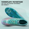 thumbnail image 3 of Vizari Ladera FG Soccer Cleats for Men & Women | Comfortable Outdoor Football Shoes for Training & Matches - AQUA, 11, 3 of 7