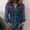 Dark Blue, variant on Womens Tops Long Sleeve V Neck Nylon,Spandex Shirt Trendy Blouses Dressy Casual Vacation Clothes Light Blue,S