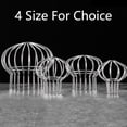 thumbnail image 4 of TOP-MAX 4PCS Stainless Steel Gutter Downspout Guard Roof Downspout Leaf Filter for Gutters Protection Guards Silver, 4 of 8