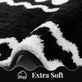 thumbnail image 7 of Findosom 4-Piece Bathroom Rugs Set,Non Slip Absorbent Bath Mat,Machine Washable Microfiber Quick Dry Bath Rug for Bathroom Bedroom Kitchen Shower Tub,Black, 7 of 7