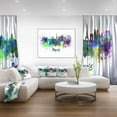 thumbnail image 3 of Design Art Paris Skyline Canvas Print, 3 of 3
