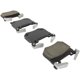 thumbnail image 2 of Pastillas De Freno Traseras De Cerámica Premium De Calidad 1001-2144C Compatibles Con Kia Stinger 2018-2023; 2019-2025 Génesis G70, 2 of 5