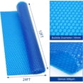 thumbnail image 3 of Joyspirit 12x24 FT Solar Pool Cover, Heavy-Duty 12Mil Insulating Blanket for Inground and Above-Ground Pools - Blue Solar Heater Cover, 3 of 7